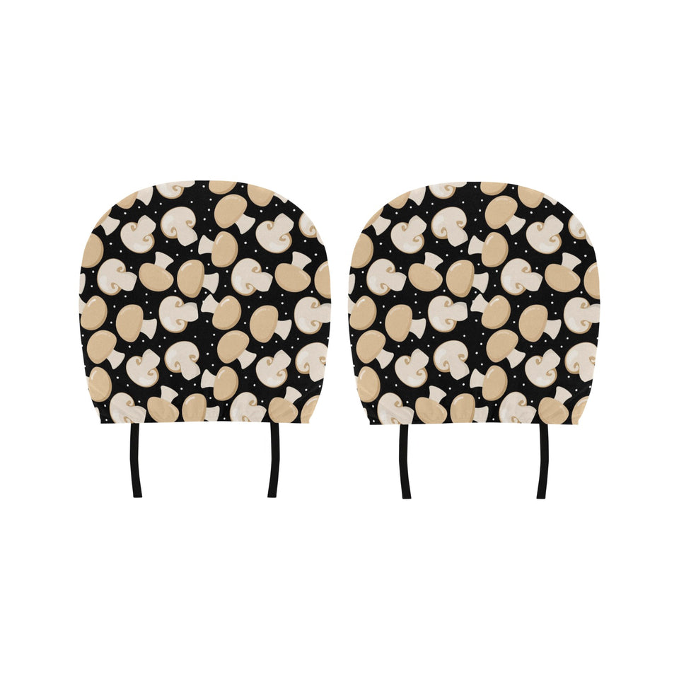 Champignon mushroom pattern Car Headrest Cover