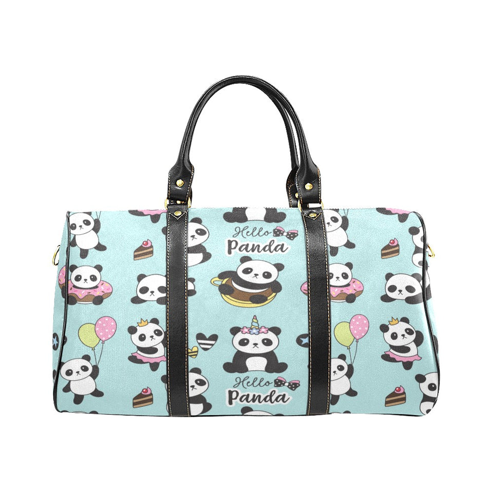 Cute baby panda pattern Travel Bag