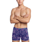 Cute owls pattern boho style ornament Men's Swimming Trunks