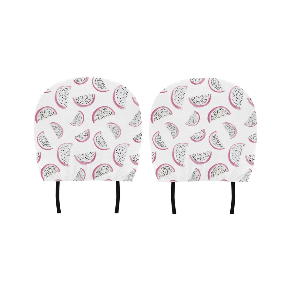 dragon fruit pattern Car Headrest Cover