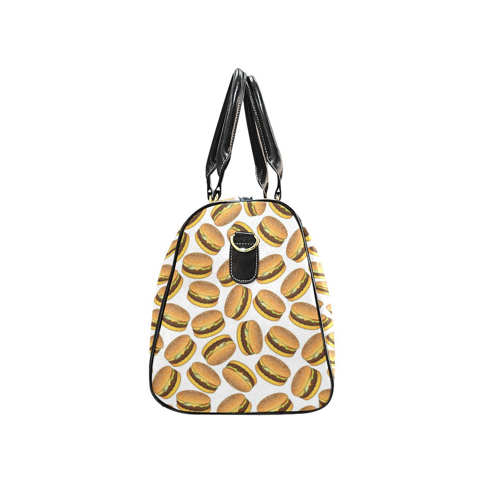 Hamburger Pattern Print Design 03 Travel Bag