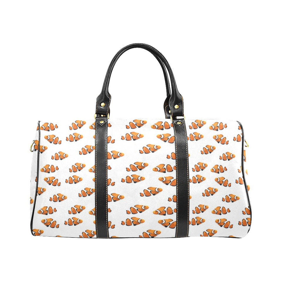 Clown Fish Pattern Print Design 03 Travel Bag
