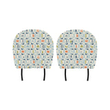 apples leaves pattern Car Headrest Cover