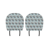 Lovely Sea Otter Pattern Car Headrest Cover