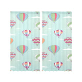 Hot Air Balloon design Pattern Gauze Curtain
