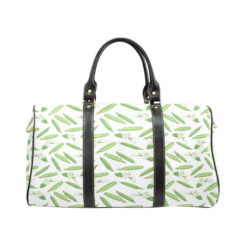 Green Peas Pattern Print Design 04 Travel Bag