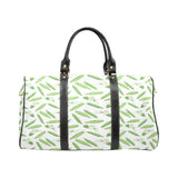 Green Peas Pattern Print Design 04 Travel Bag