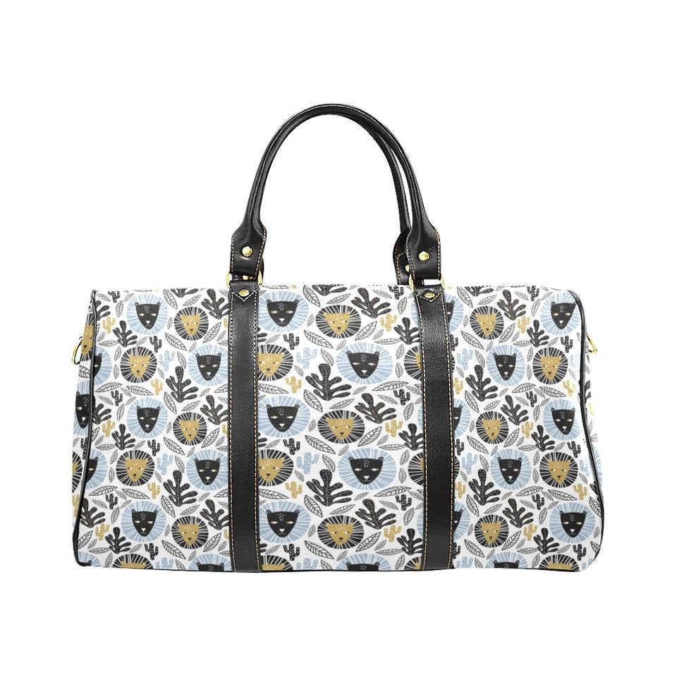 Lion Pattern Print Design 05 Travel Bag