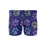 Dog Paws Pattern Print Design 02 Men's Swimming Trunks