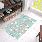 Cute snowman pattern Doormat