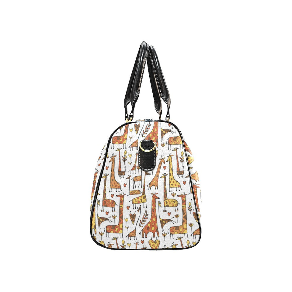 Giraffe Pattern Print Design 04 Travel Bag