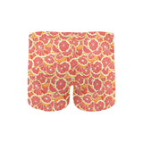 Tropical grapefruit pattern Men's Swimming Trunks