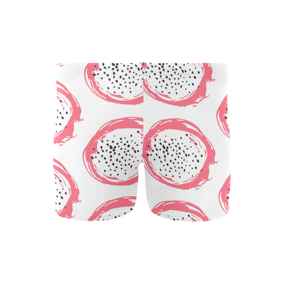 Hand drawn dragon fruit Men's Swimming Trunks