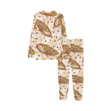 Corn Pattern Print Design 03 Kids' Boys' Girls' All Over Print Pajama Set