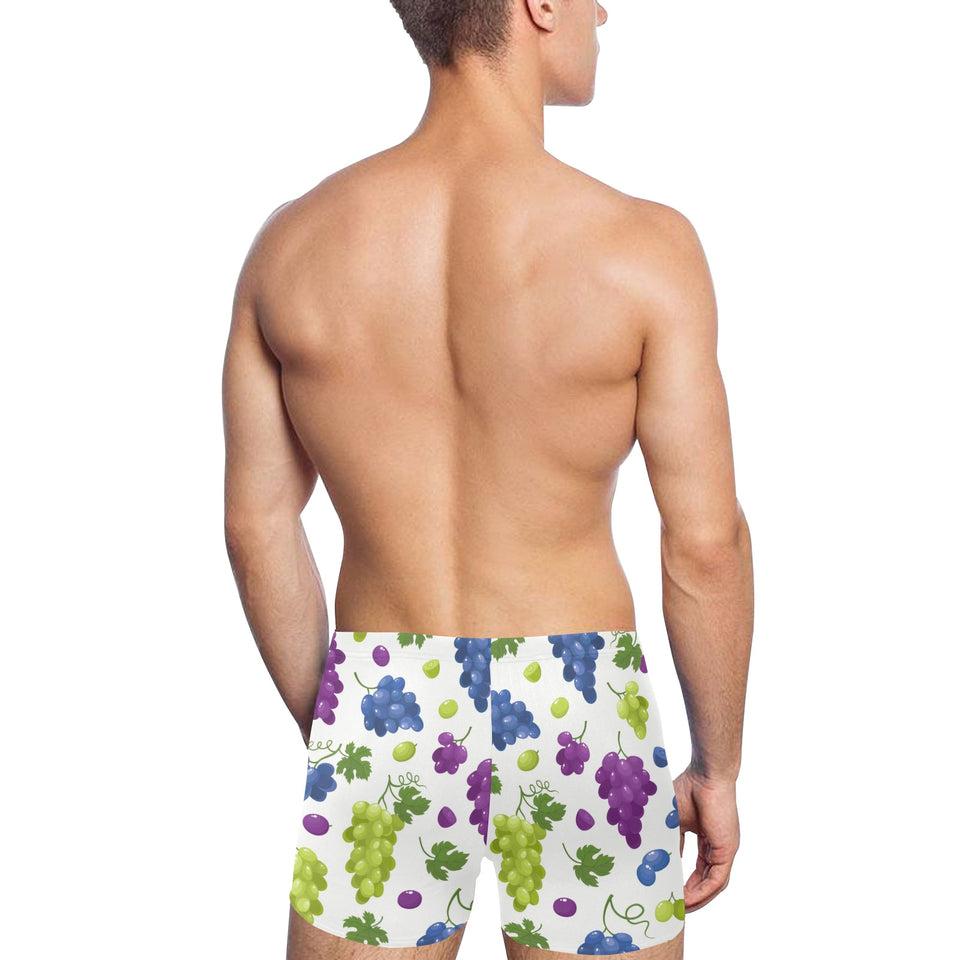Grape pattern Men's Swimming Trunks