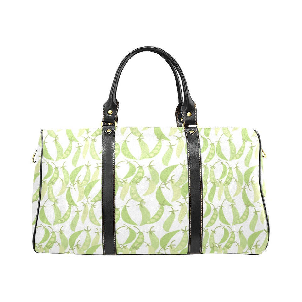 Green Peas Pattern Print Design 03 Travel Bag