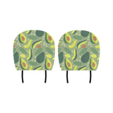 Avocado pattern Car Headrest Cover