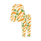 Carrot Pattern Print Design 01 Kids' Boys' Girls' All Over Print Pajama Set