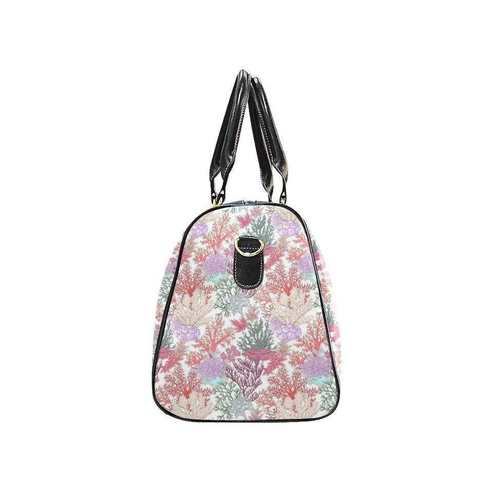 Coral Reef Pattern Print Design 03 Travel Bag