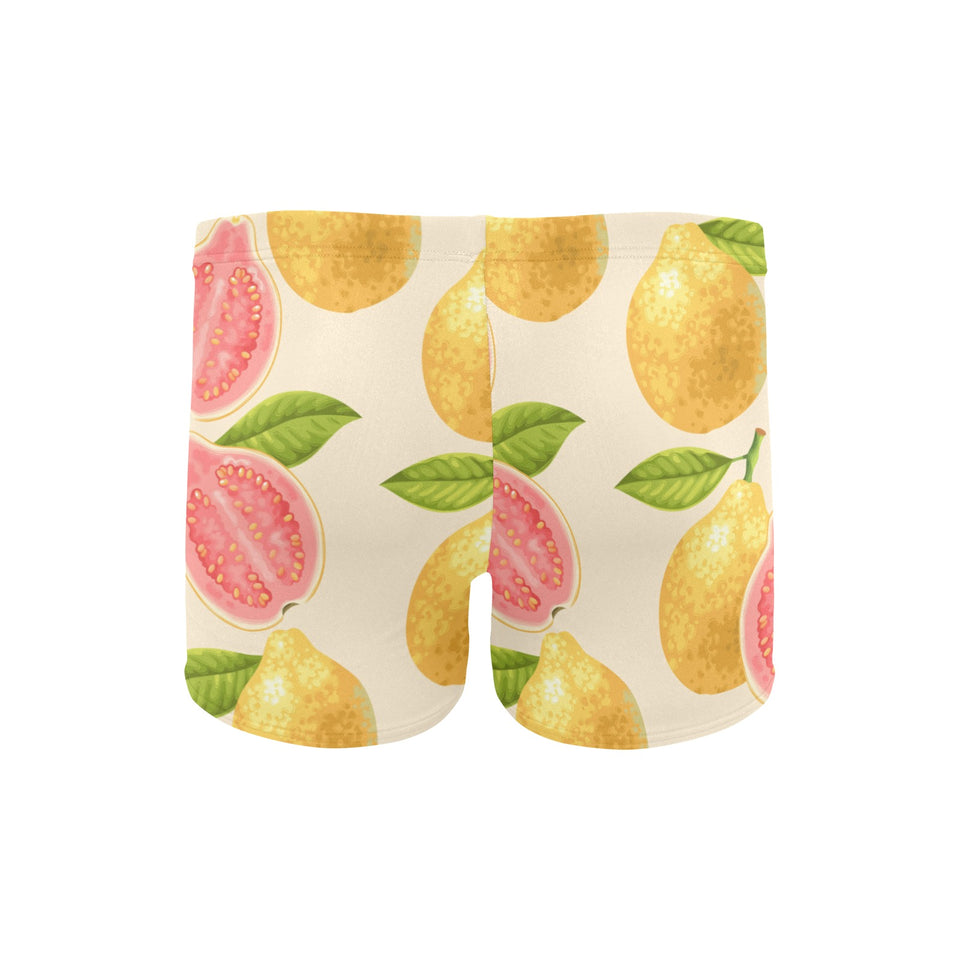 Beautiful guava pattern Men's Swimming Trunks