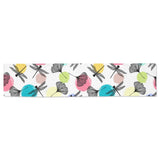Dragonflies ginkgo leaves pattern Table Runner