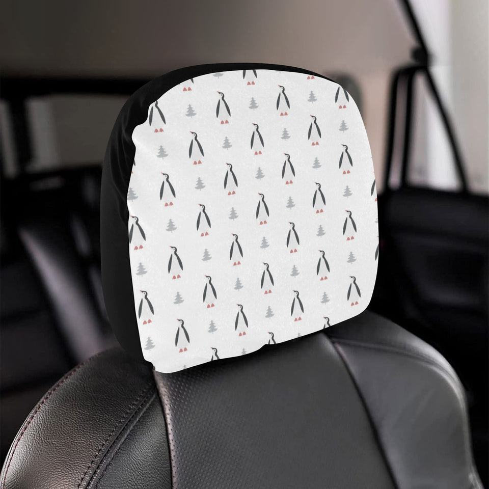 Penguin pattern Car Headrest Cover