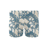 Sea turtle Polynesian Tribal design pattern Men's Swimming Trunks