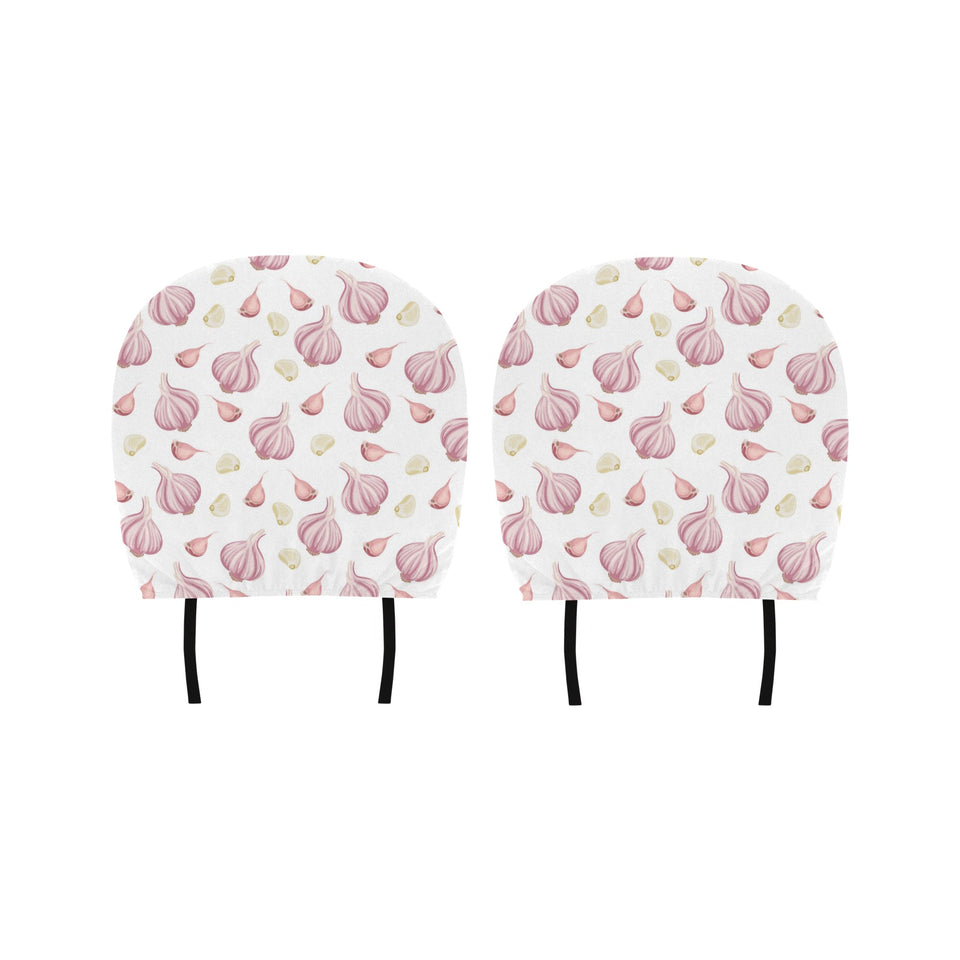 Garlic pattern Car Headrest Cover