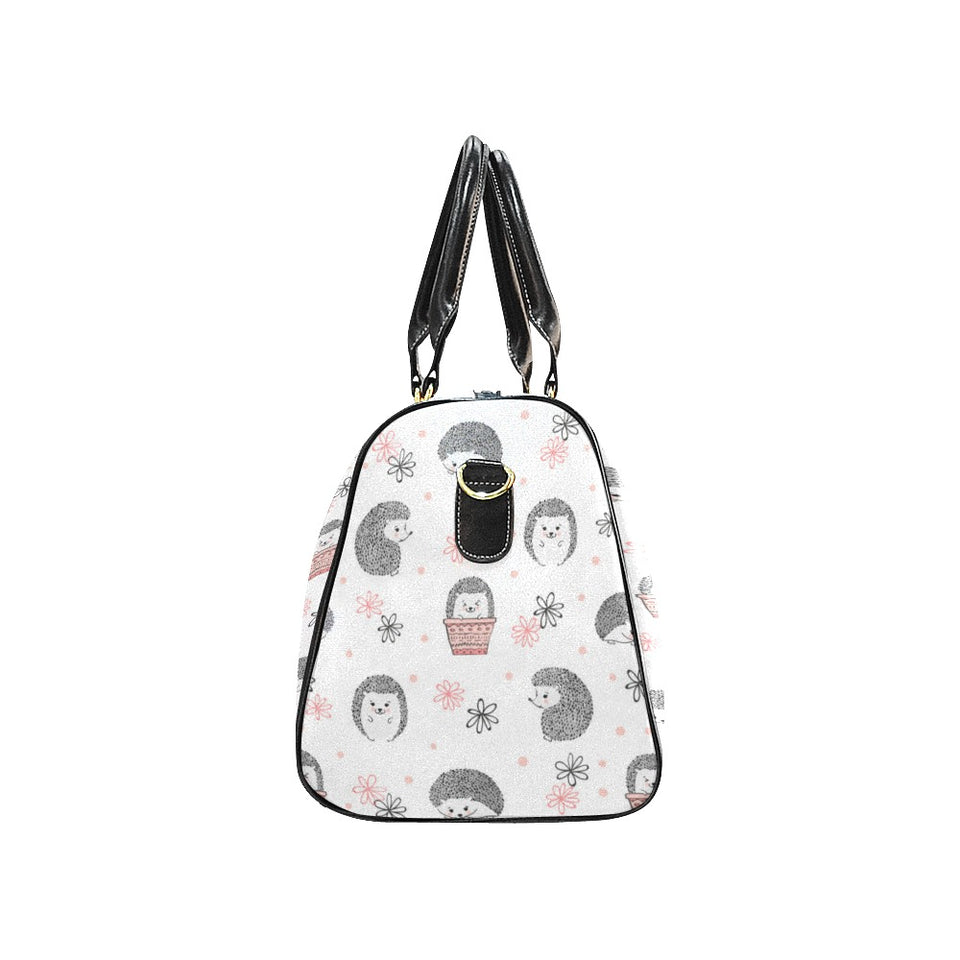 Hedgehog Pattern Print Design 02 Travel Bag
