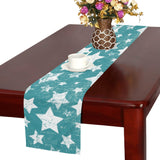 Vintage star pattern Table Runner