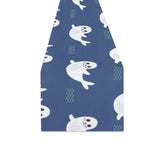 Cute white baby sea lion seal pattern Table Runner
