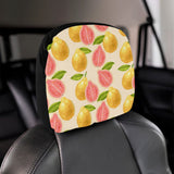 Beautiful guava pattern Car Headrest Cover