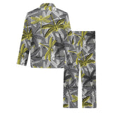 Hand drawn dragonfly pattern Men's Long Pajama Set