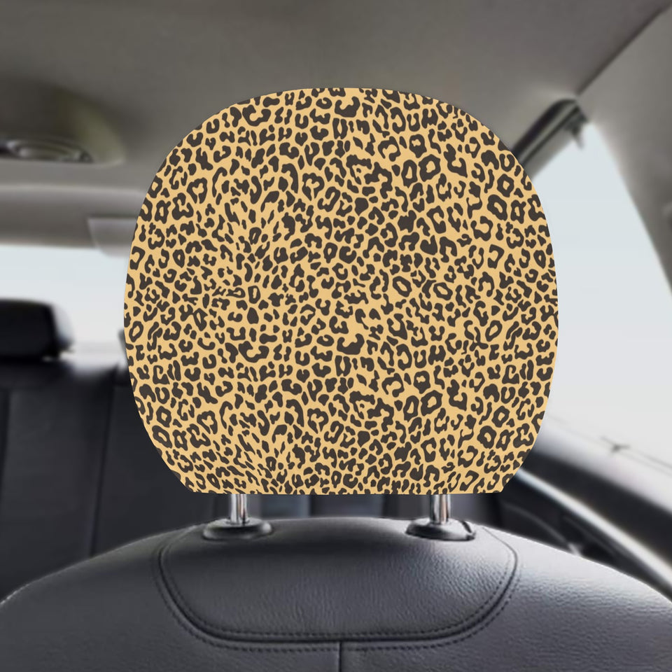 Leopard skin print Car Headrest Cover