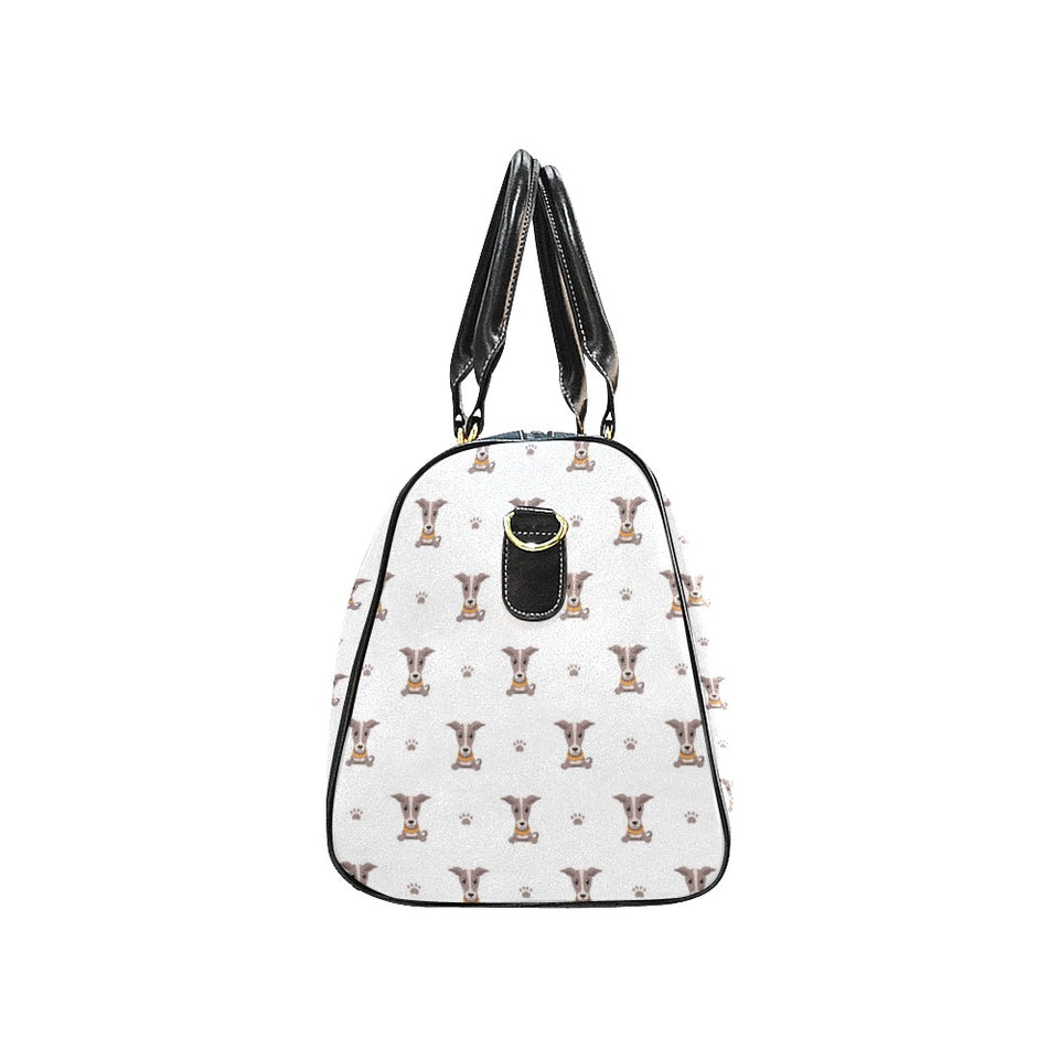 Greyhound Pattern Print Design 05 Travel Bag