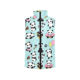 Cute baby panda pattern Men's Padded Vest