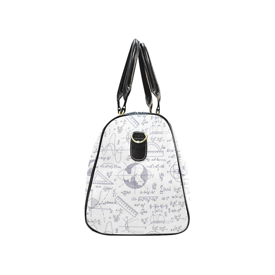 Math Pattern Print Design 03 Travel Bag