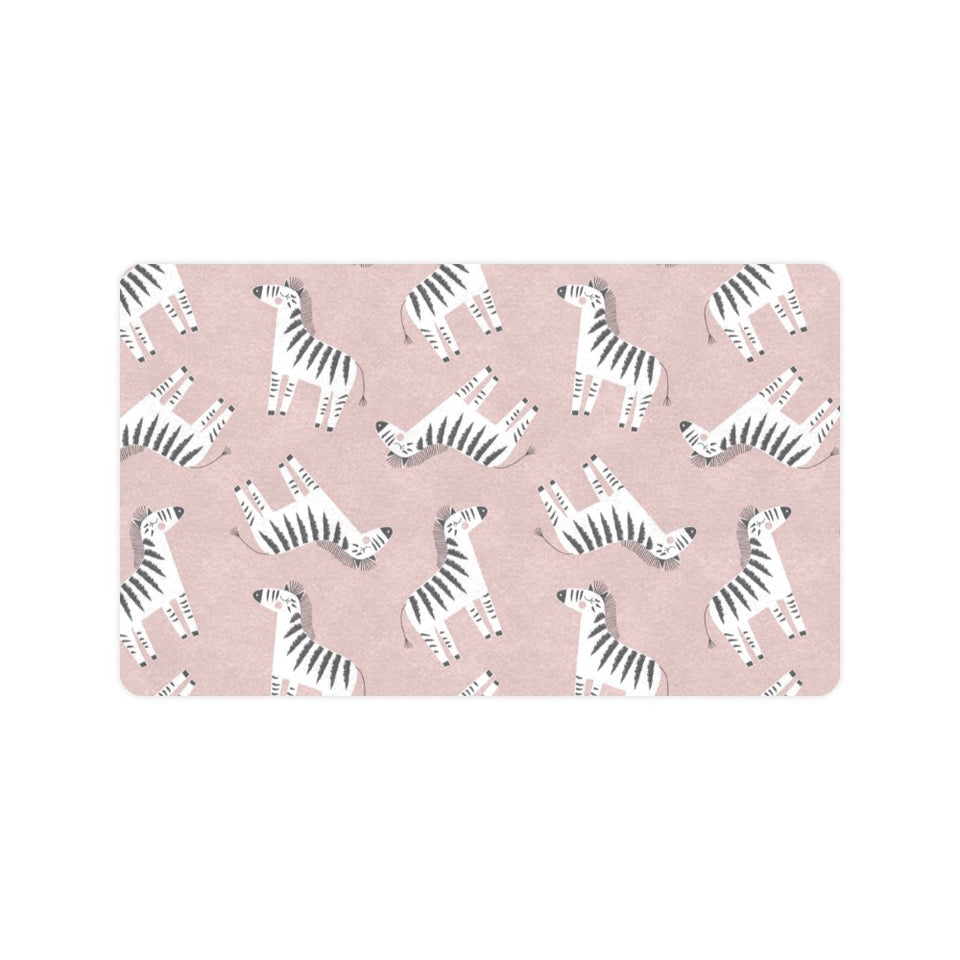 Cute zebra pattern Doormat