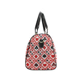 Casino Cards Suits Pattern Print Design 03 Travel Bag