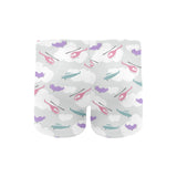 Helicopter plane pattern Men's Swimming Trunks