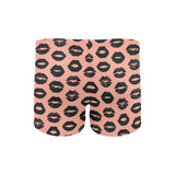Lips Pattern Print Design 02 Men's Swimming Trunks