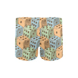 Dice Pattern Print Design 05 Men's Swimming Trunks
