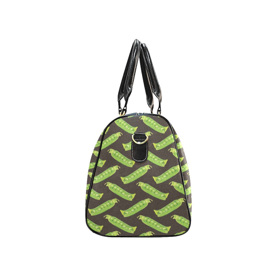Green Peas Pattern Print Design 05 Travel Bag