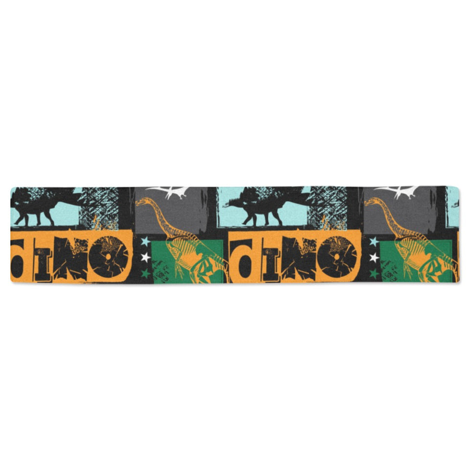 dinosaurs print pattern Table Runner