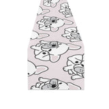 Cute french bulldog pattern Table Runner