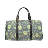 Cute owls leaves pattern Travel Bag
