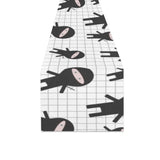 Ninja pattern plaid background Table Runner
