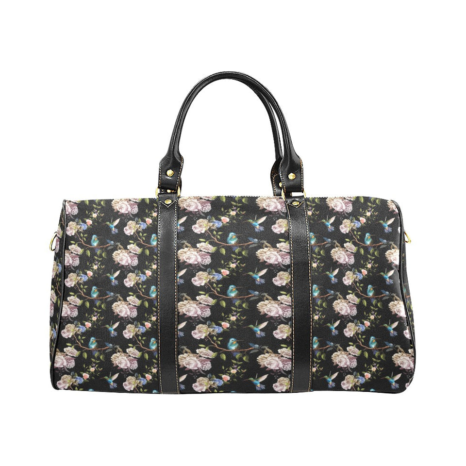 Hummingbird Pattern Print Design 03 Travel Bag