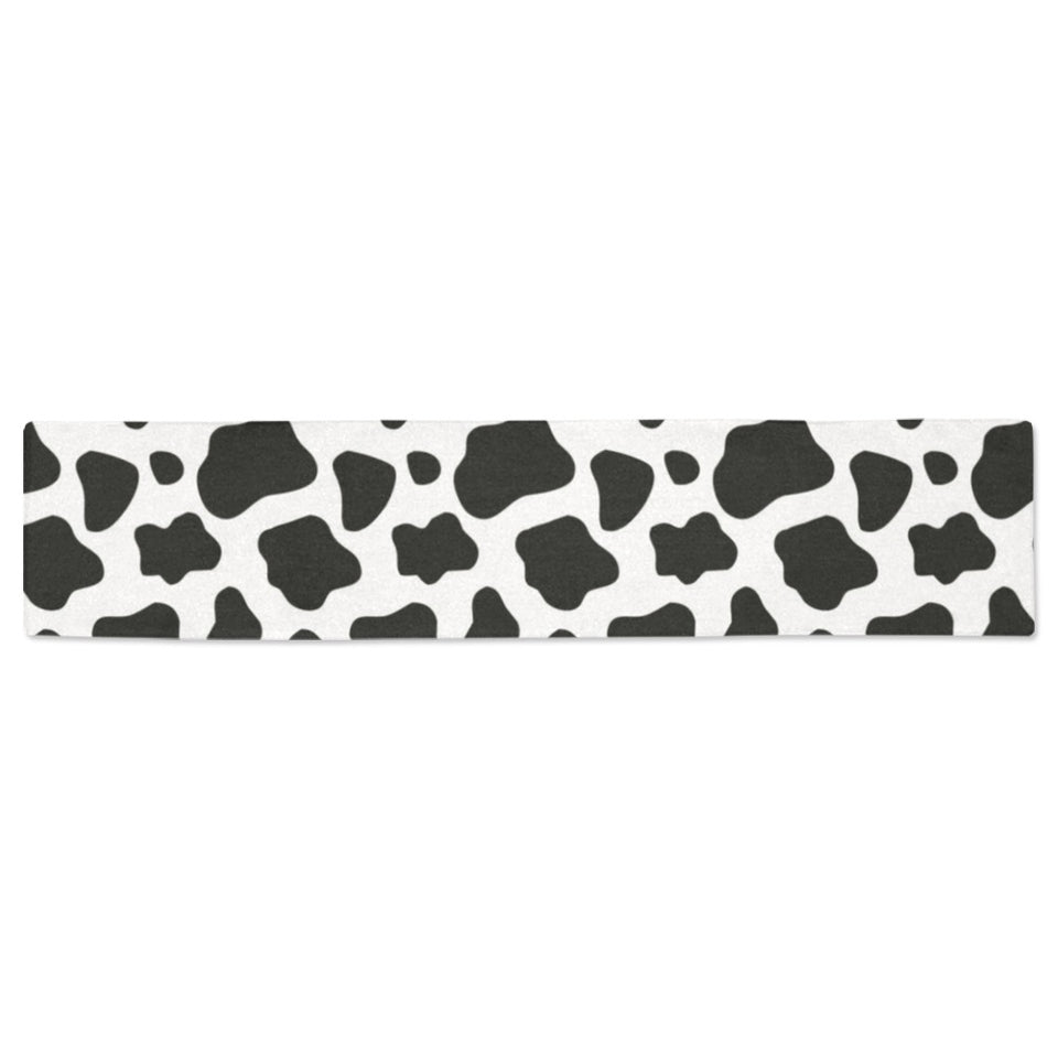Cow skin pattern Table Runner