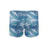 Shark hand drawn Men's Swimming Trunks